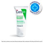 espuma cremosa de limpeza cerave 140g