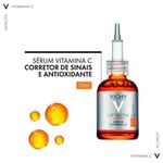 sérum facial vitamina c vichy liftactiv supreme corretor de sinais e antioxidante 20ml