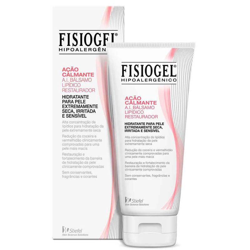hidratante corporal fisiogel ação calmante ai balsamo lipídico restauradorcom 150g