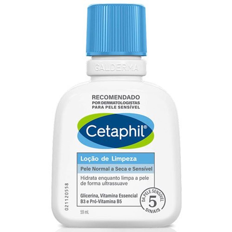 loção de limpeza cetaphil 59ml