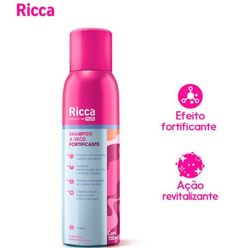 shampoo a seco ricca fortificante 150ml