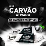 creme dental sorriso carvão ativado 60g