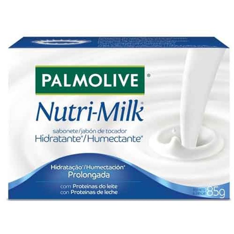 sabonete em barra palmolive nutri-milk 85g