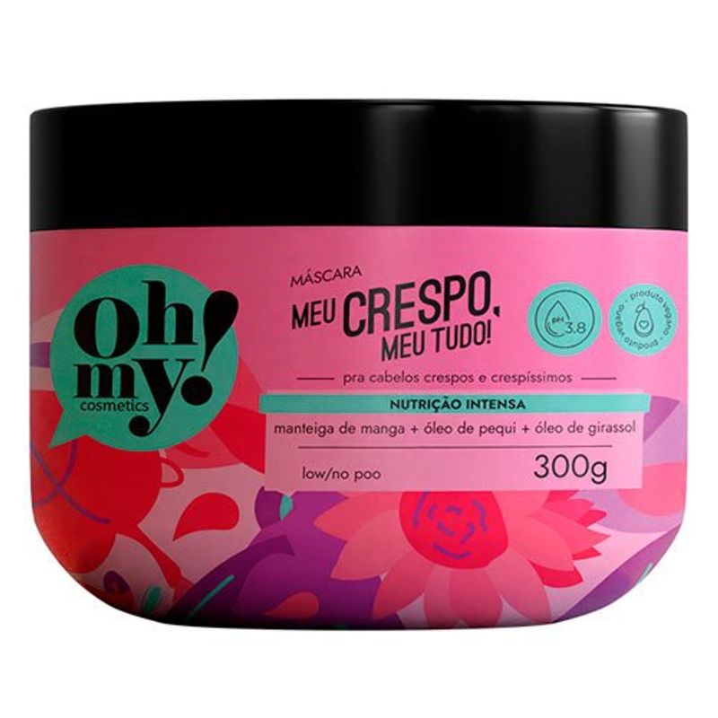 máscara oh my meu crespo meu tudo 300ml