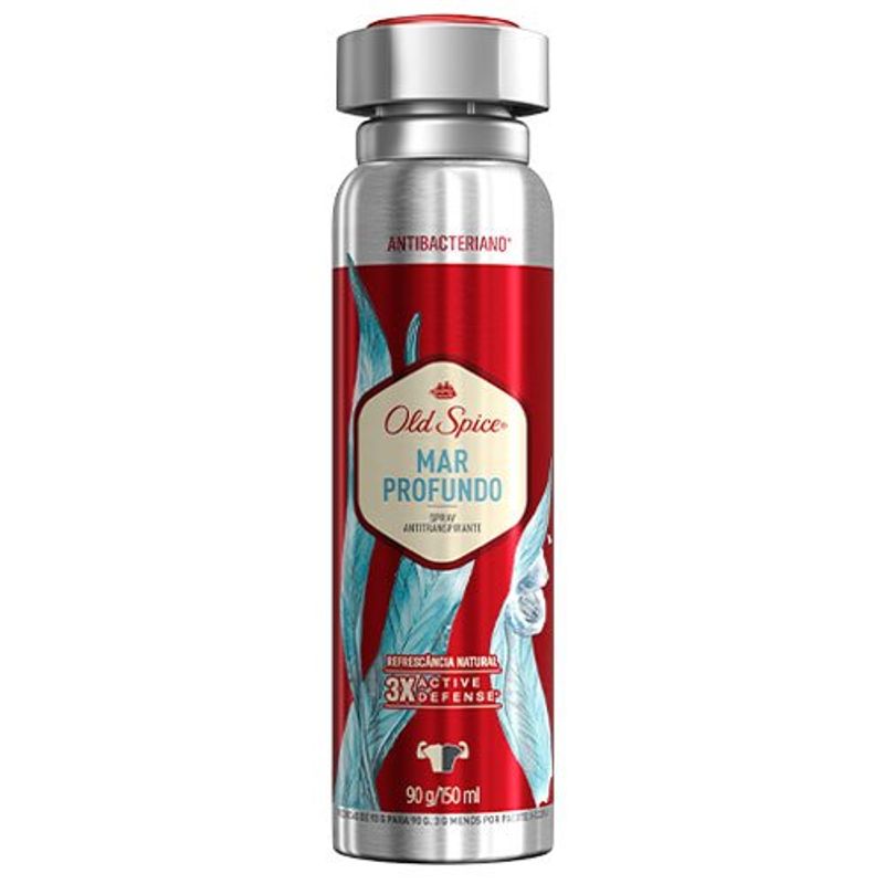 desodorante aerosol antitranspirante old spice mar profundo