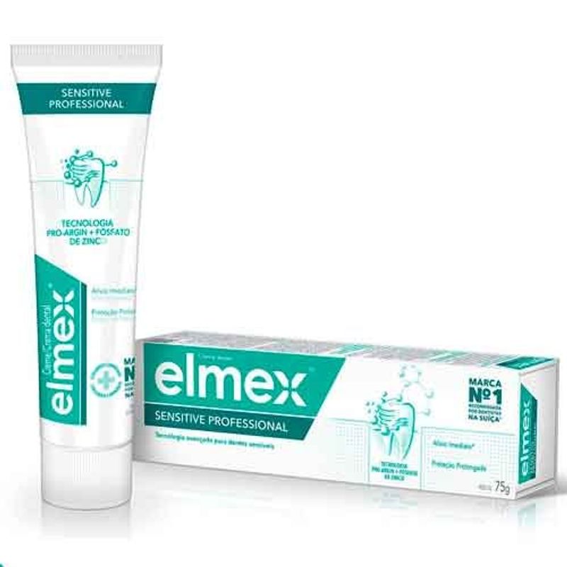 creme dental elmex sensitive 75g