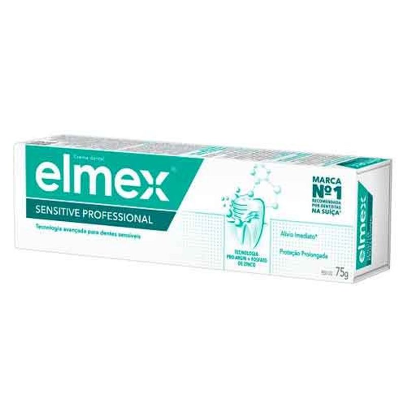 creme dental elmex sensitive 75g