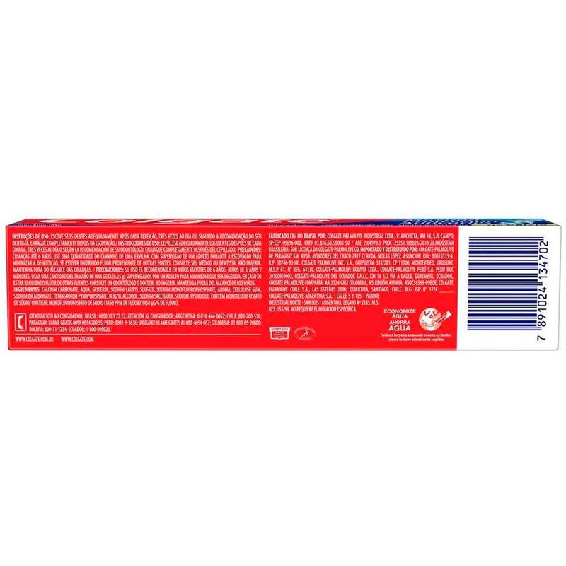 creme dental colgate máxima proteção anticáries 90g