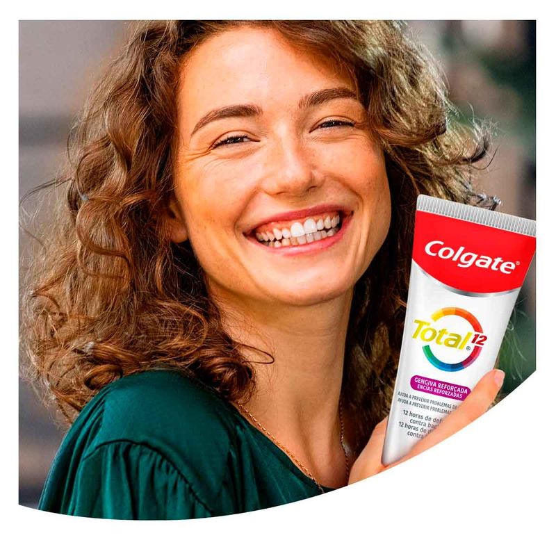 creme dental colgate total 12 gengiva reforçada 3 unidades 90g cada