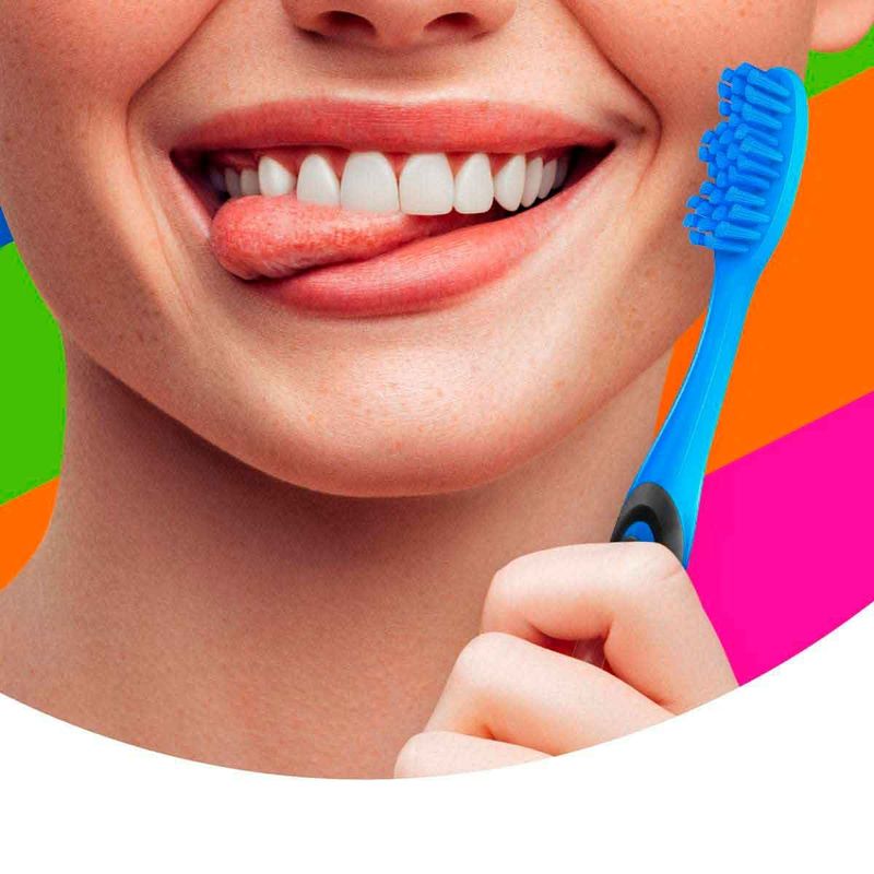 escova de dente colgate colors 5 unidades