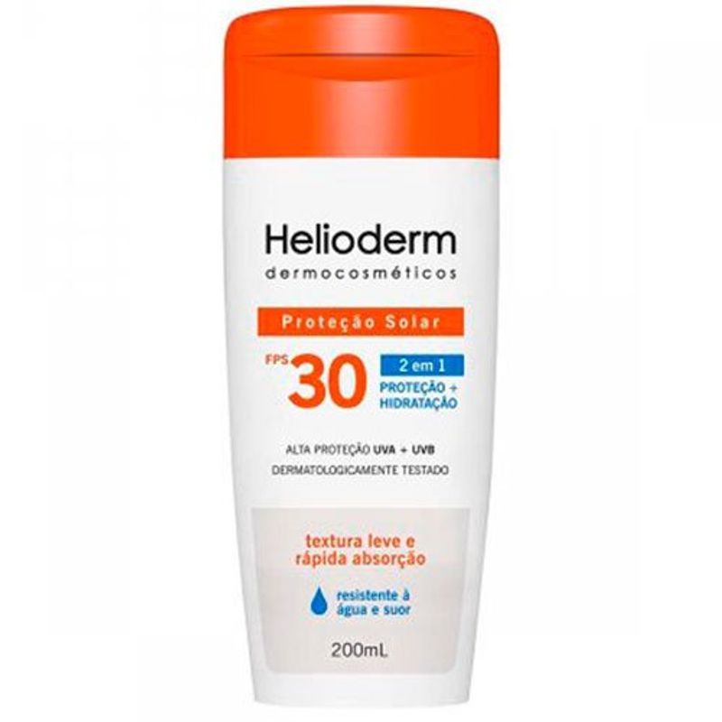 protetor solar helioderm fps30 200ml