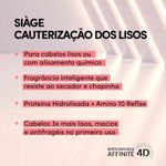 máscara capilar siàge eudora cauterização dos lisos 250g