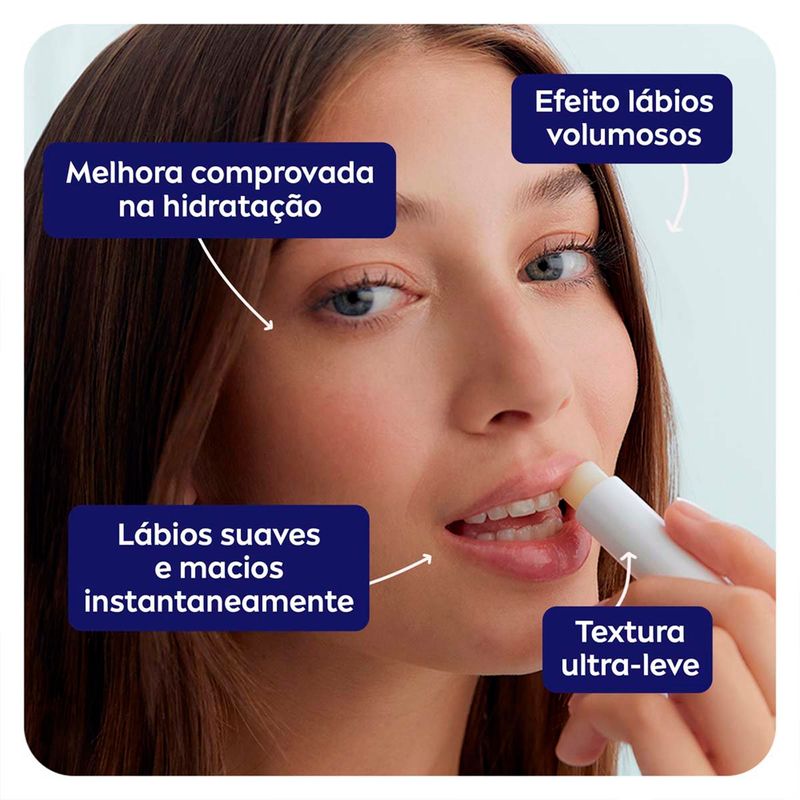 hidradante labial nivea ultra hialurônico 5,2g
