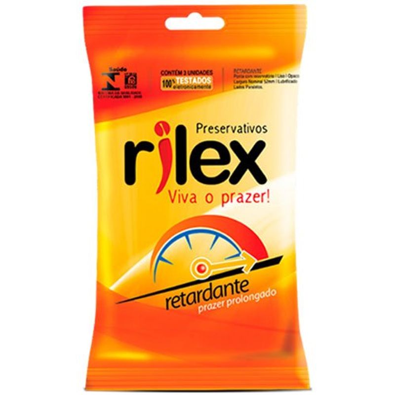 preservativo rilex retardante 3 unidades