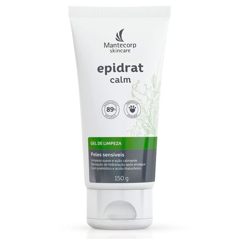 gel de limpeza facial epidrat calm pele sensível 150g