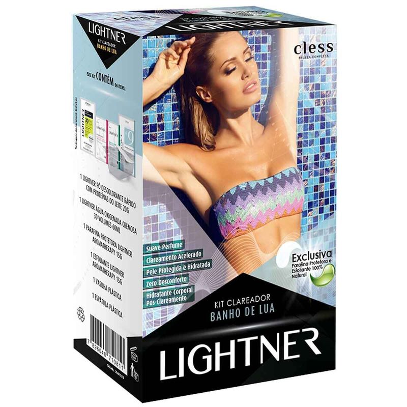 kit descolorante lightner banho de lua