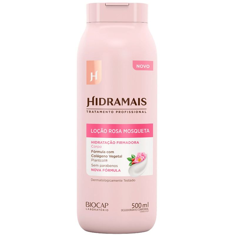 loção corporal hidramais rosa mosqueta 500ml