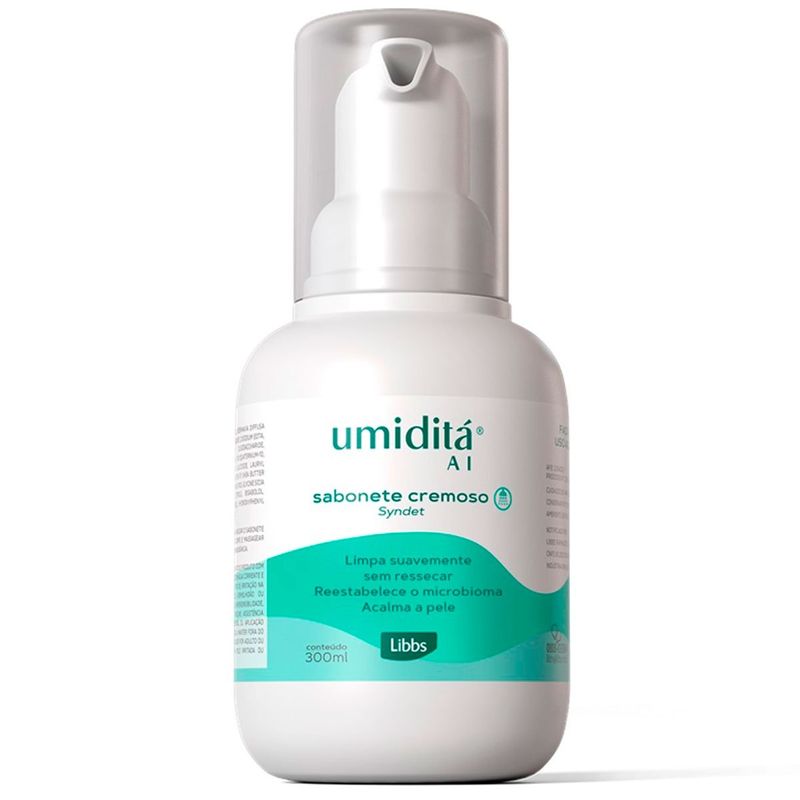 sabonete cremoso umiditá ai 300ml