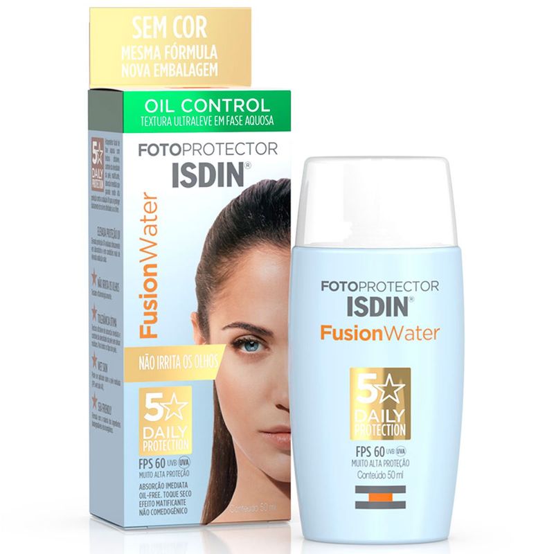 fotoprotetor isdin fusion water fps60 30ml