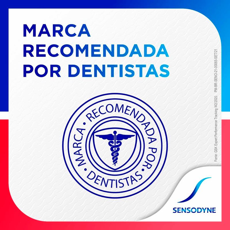 creme dental sensodyne sensibilidade & gengivas whitening 100g