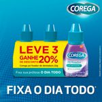 kit pó fixador de dentadura 3 unidades 22g cada