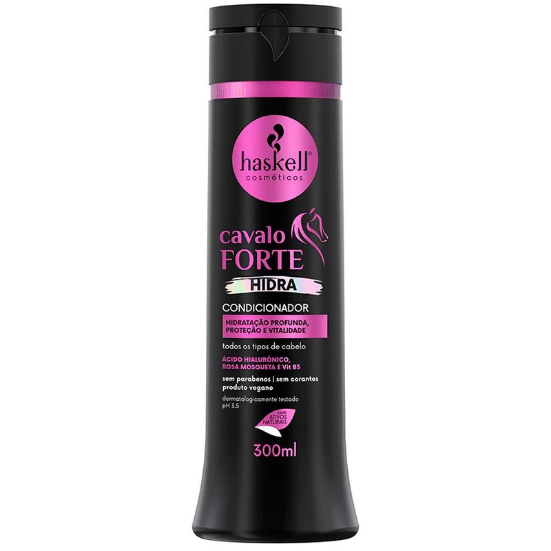 condicionador cavalo forte haskell hidra 300ml