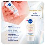 creme hidratante para mãos nivea luminous 630 fps15 50g