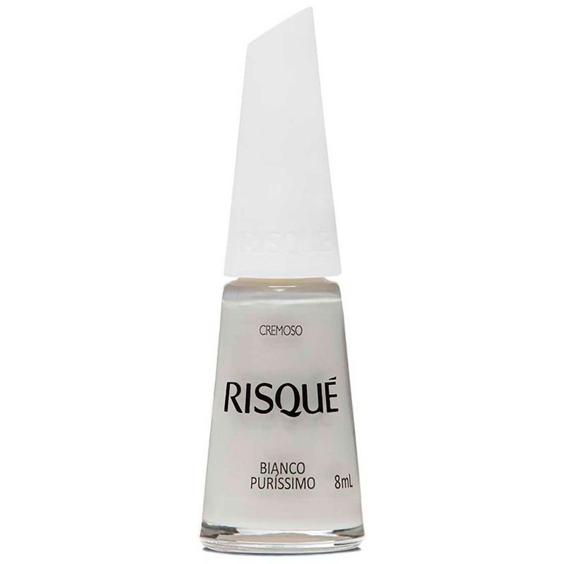 esmalte risqué bianco puríssimo 8ml