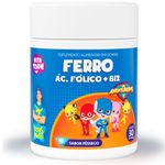 vitatoon kids ferro + b12 30 gomas sabor pêssego maxnutri