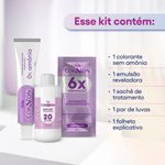 coloração cor&ton niely 0% amônia 3.0 castanho escuro