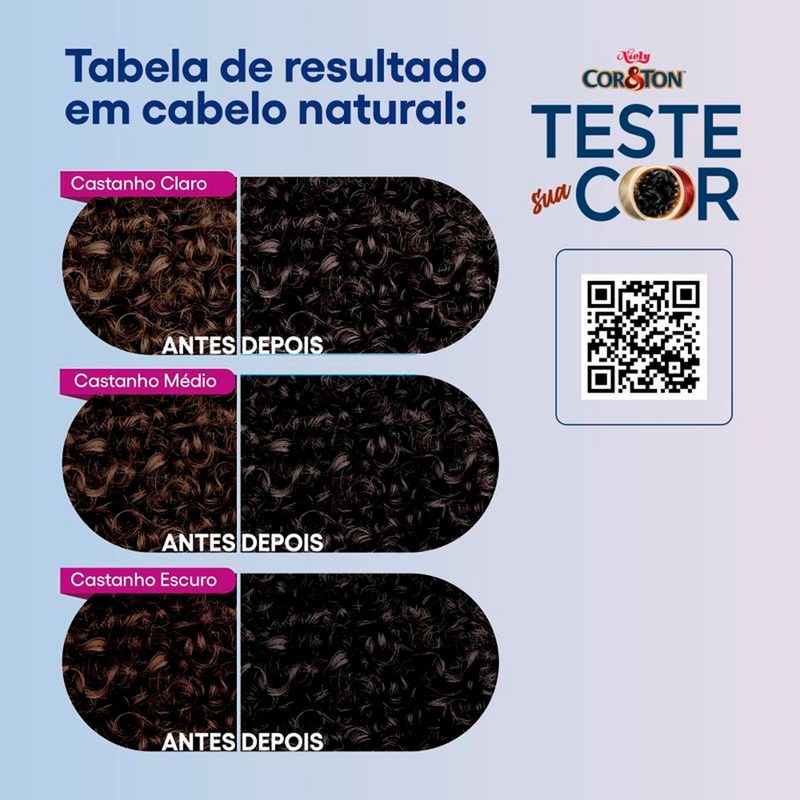 coloração cor&ton niely 0% amônia 2.0 preto