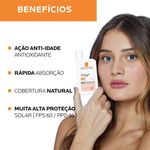 protetor solar com cor anthelios hydraox fps60 la roche-posay 50ml
