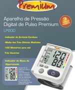 medidor de pressão g-tech premium pulso lp200 300g 02 pilhas aaa
