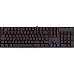 teclado mecânico gamer redragon mitra sigle color usb preto k551-1