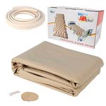 colchão pneumático dellamed air plus 127v 05517 bege (mp)