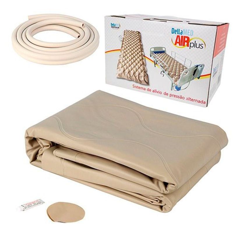 colchão pneumático dellamed air plus 127v 05517 bege (mp)