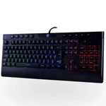 teclado gamer membrana dazz ballistic cinetic preto