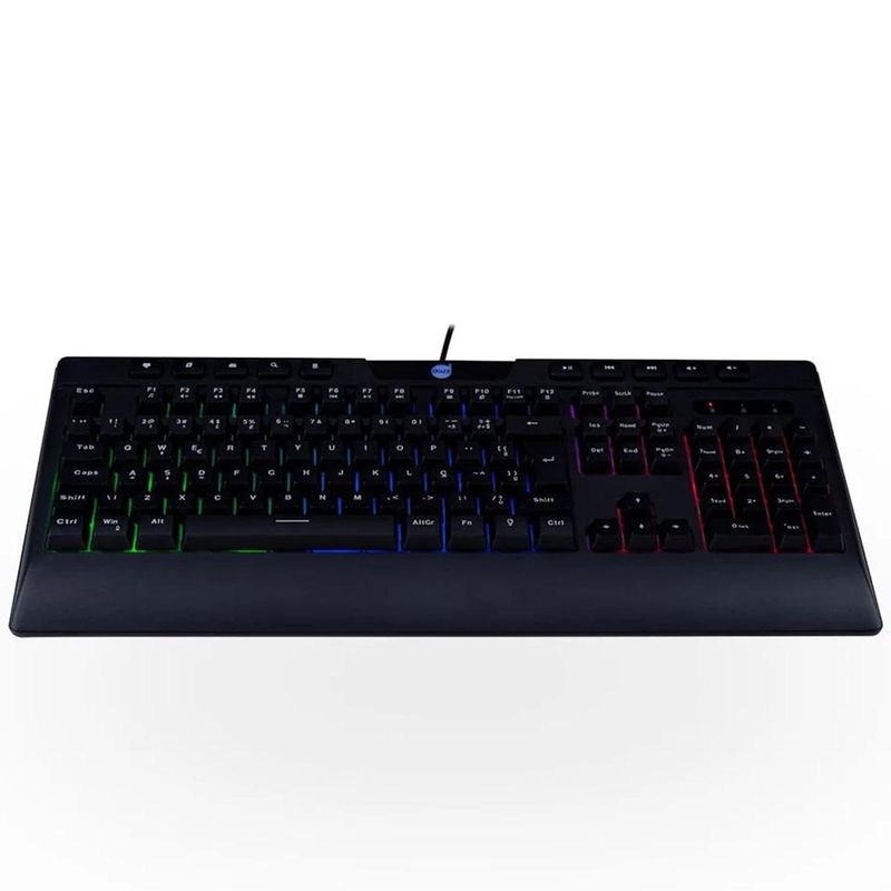 teclado gamer membrana dazz ballistic cinetic preto