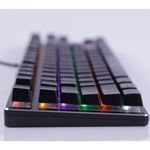 teclado gamer oex switch blue led branco tc605