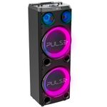 caixa de som pulse torre double 2300 preto sp508