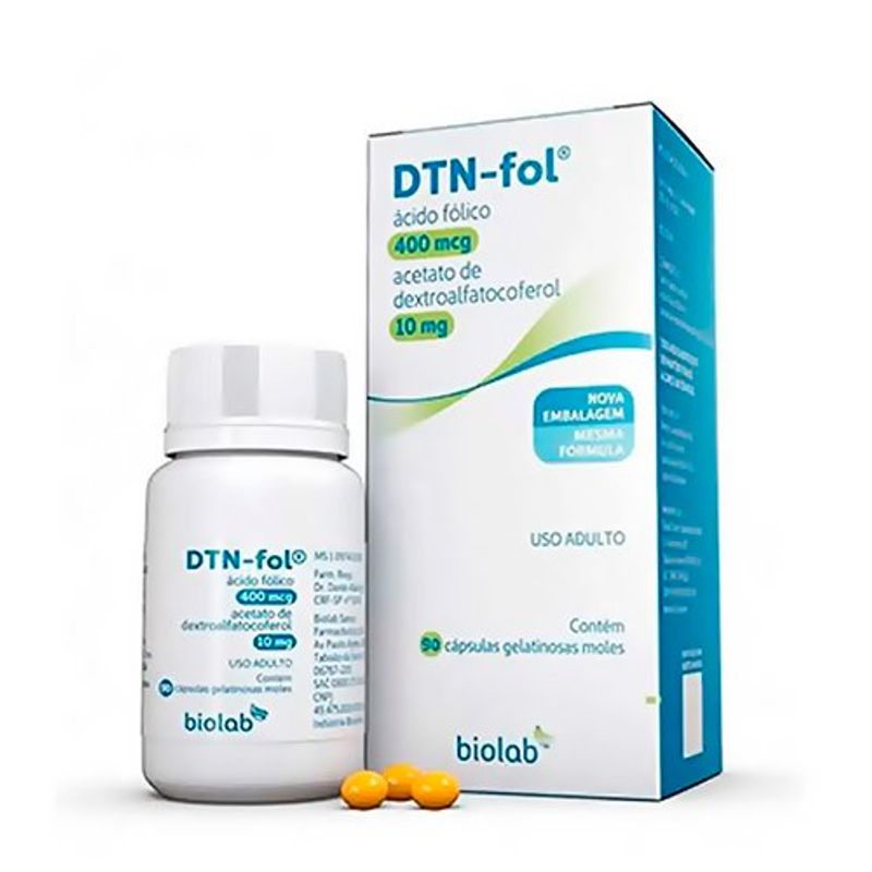 dtn-fol 90 cápsulas