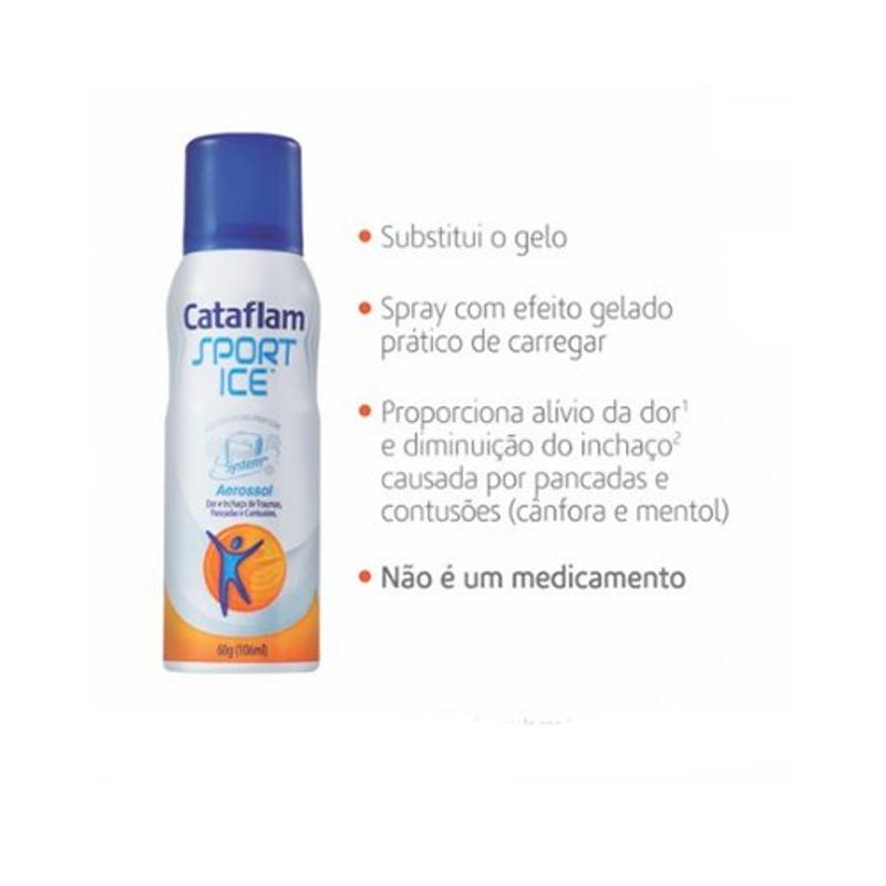 cataflam sport ice aerosol 60g