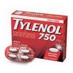 tylenol 750mg 20 comprimidos revestidos