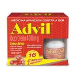 advil 400mg 16 cápsulas