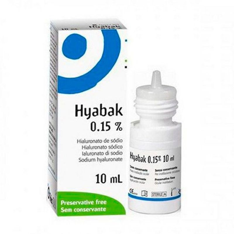 hyabak solução oftálmica