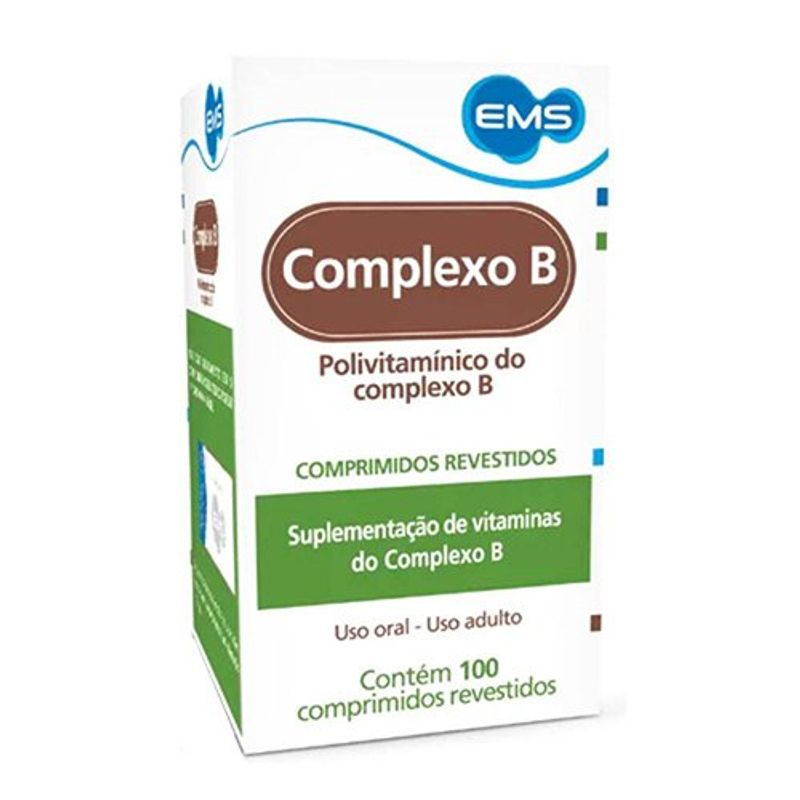 complexo b 100 drágeas