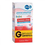 Paracetamol 100mg Solução Oral