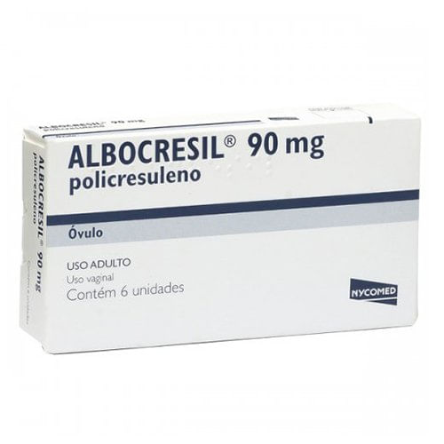 Albocresil 90mg/g 6 Óvulos Ginecológicos