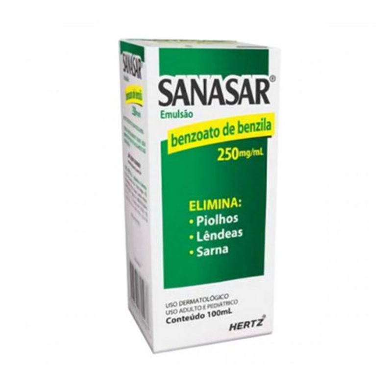 sanasar 250mg/ml emulsão 100ml