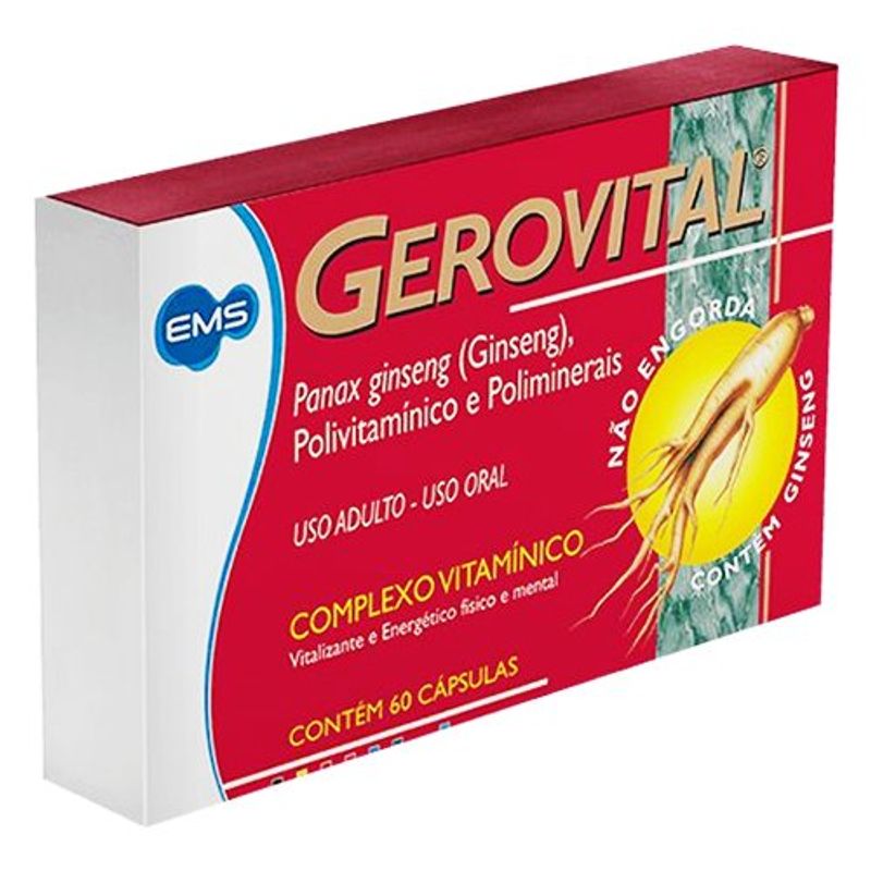 gerovital 60 cápsulas